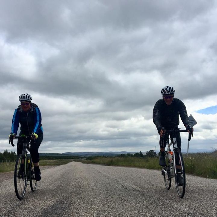 riders on road