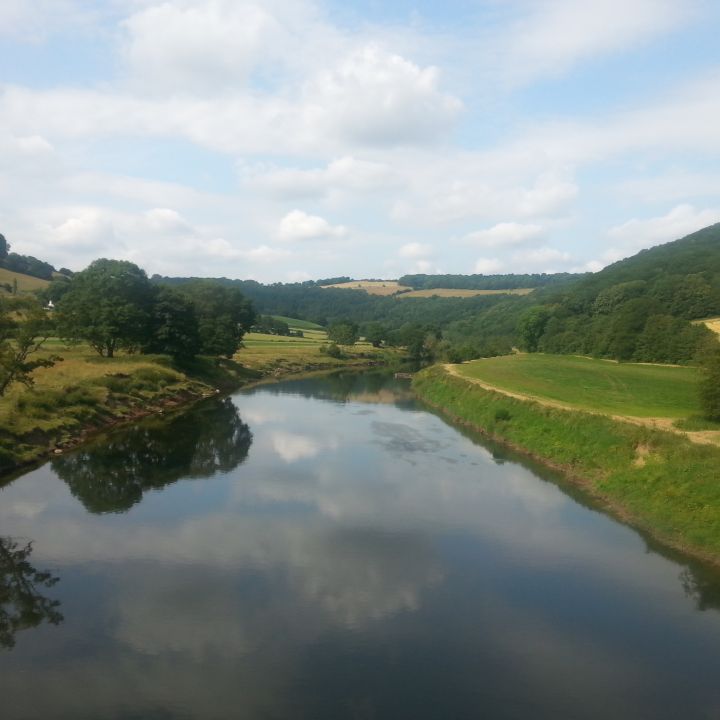 A river in the Wye Valley